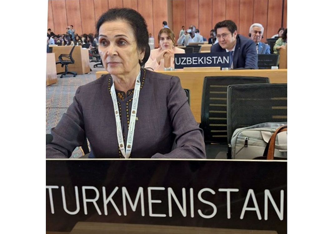 Türkmenistanyň wekiliýeti ÝUNESKO-nyň Bütindünýä miras komitetiniň 46-njy mejlisine gatnaşýar