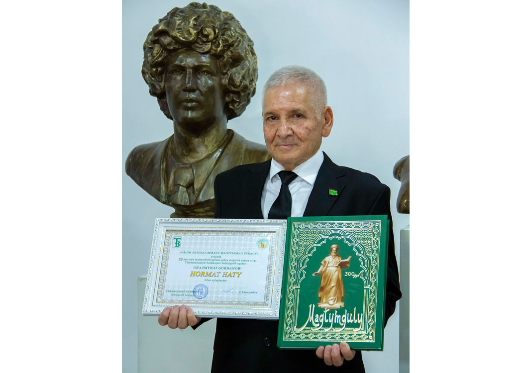 Heýkeltaraş Orazmyrat Gurbanow we onuň ylham çeşmesi