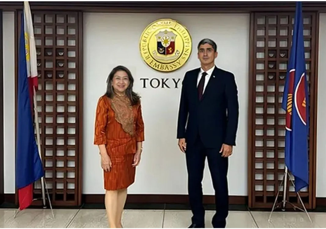 Türkmenistanyň we Filippinleriň Ýaponiýadaky ilçileri duşuşdy