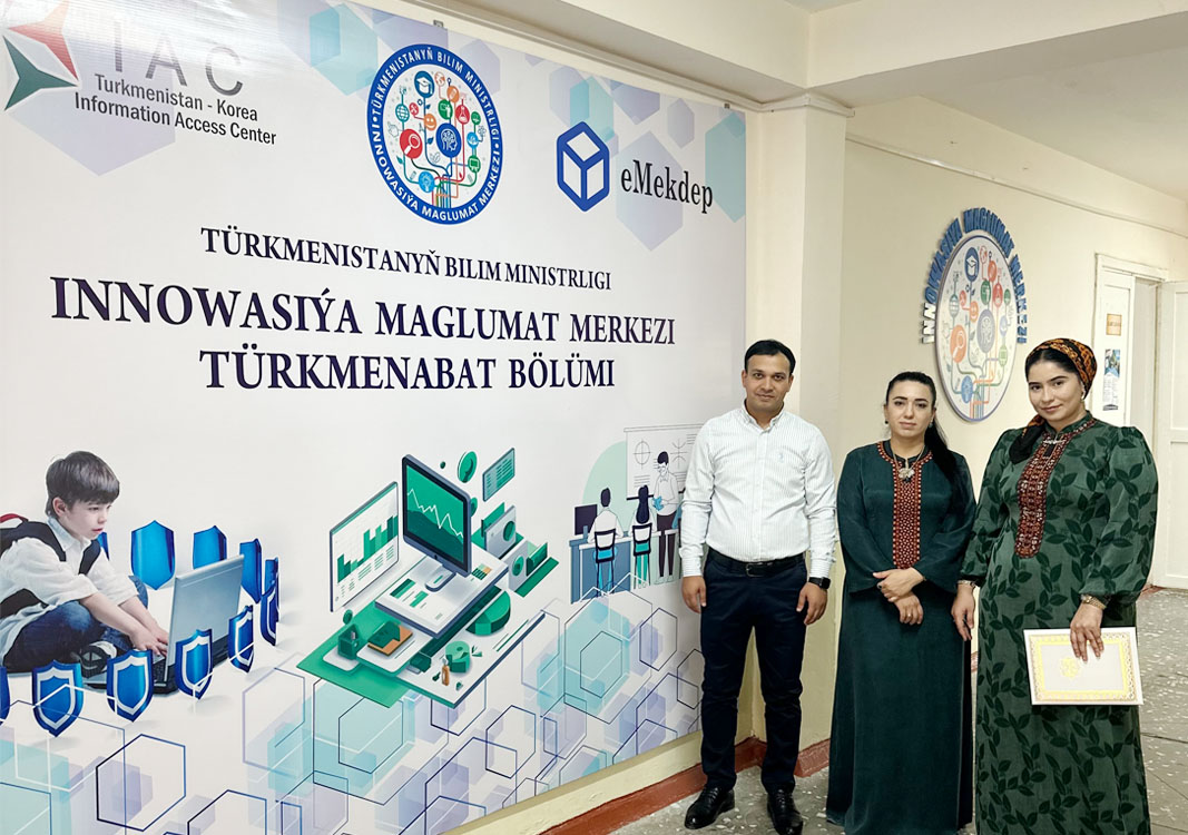 Innowasiýa maglumat merkeziniň  Türkmenabat bölüminiň açylyş dabarasy