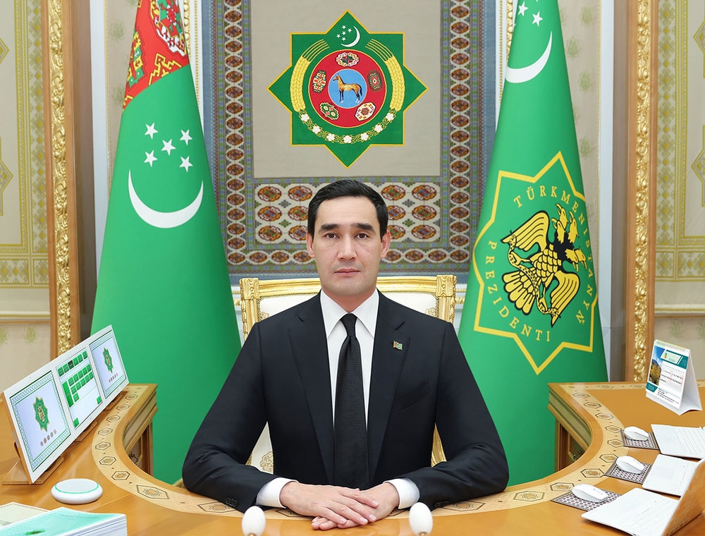 Türkmenistanyň Prezidentiniň tennis boýunça «Ashgabat Open 2024» atly halkara ýaryşyna gatnaşyjylara iberen gutlagy
