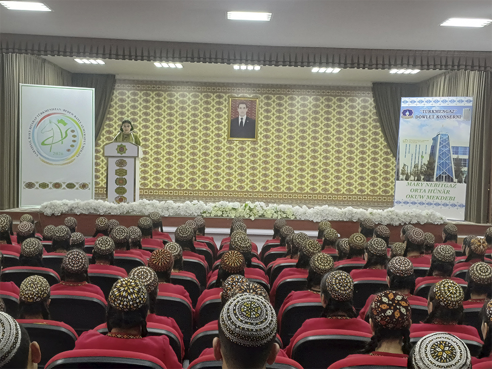 “Garaşsyz, baky Bitarap Türkmenistan – bedew batly at-myradyň mekany” ýyly 